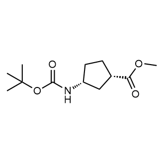 Methyl (1S,3R)-3-{[(tert-butoxy)carbonyl]amino}cyclopentane-1-carboxylate|CS-0058056