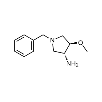 rel-(3R,4R)-1-Benzyl-4-methoxypyrrolidin-3-amine|CS-0058356