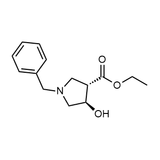 Ethyl (3S,4R)-rel-1-benzyl-4-hydroxypyrrolidine-3-carboxylate|CS-0058384