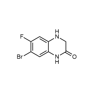 7-Bromo-6-fluoro-3,4-dihydroquinoxalin-2(1H)-one|CS-0058436
