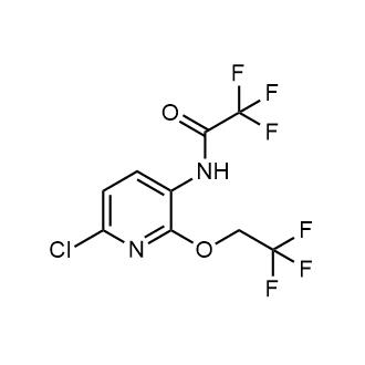 N-(6-Chloro-2-(2,2,2-trifluoroethoxy)pyridin-3-yl)-2,2,2-trifluoroacetamide|CS-0058638