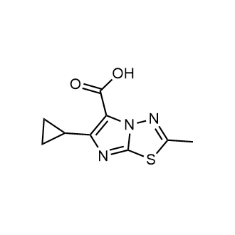 6-Cyclopropyl-2-methylimidazo[2,1-b][1,3,4]thiadiazole-5-carboxylic acid|CS-0058840