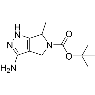 tert-Butyl 3-amino-6-methyl-4,6-dihydropyrrolo[3,4-c]pyrazole-5(1H)-carboxylate|CS-0058844