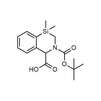 3-(tert-Butoxycarbonyl)-1,1-dimethyl-1,2,3,4-tetrahydrobenzo[d][1,3]azasiline-4-carboxylic acid|CS-0058897