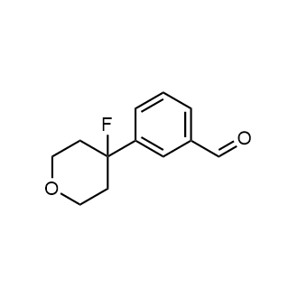 3-(4-Fluorotetrahydro-2H-pyran-4-yl)benzaldehyde|CS-0059778