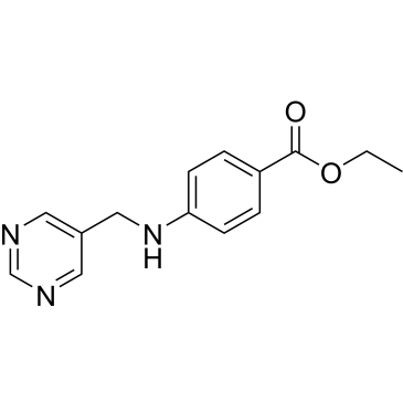 Ethyl 4-((pyrimidin-5-ylmethyl)amino)benzoate|CS-0059790