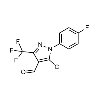 5-Chloro-1-(4-fluorophenyl)-3-(trifluoromethyl)pyrazole-4-carbaldehyde|CS-0060250