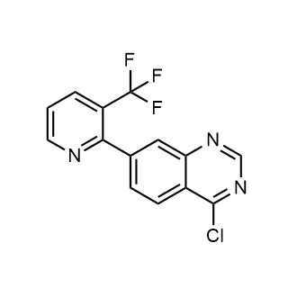 4-Chloro-7-(3-(trifluoromethyl)pyridin-2-yl)quinazoline|CS-0060747
