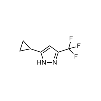 5-Cyclopropyl-3-(trifluoromethyl)-1H-pyrazole|CS-0060774