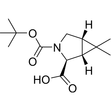 (1R,2S,5S)-6,6-Dimethyl-3-[(2-methylpropan-2-yl)oxycarbonyl]-3-azabicyclo[3.1.0]hexane-2-carboxylic acid|CS-0060909