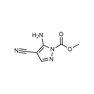 methyl 5-amino-4-cyanopyrazole-1-carboxylate|CS-0061886