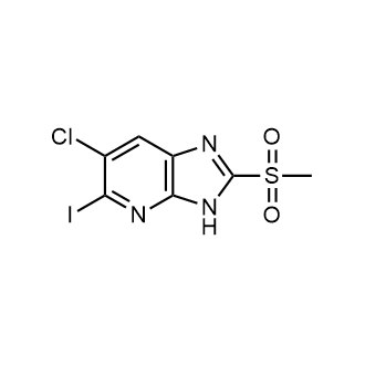 6-chloro-5-iodo-2-methylsulfonyl-1H-imidazo[4,5-b]pyridine|CS-0062033