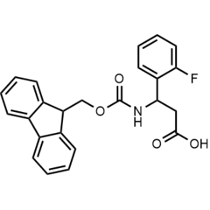 N-Fmoc-3-amino-3-(2-flurophenyl)-propionic acid|CS-0062206
