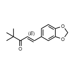 (E)-1-(Benzo[d][1,3]dioxol-5-yl)-4,4-dimethylpent-1-en-3-one|CS-0062484
