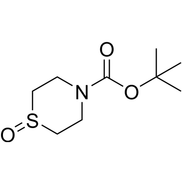 4-Thiomorpholinecarboxylic acid, 1,1-dimethylethyl ester, 1-oxide|CS-0062514
