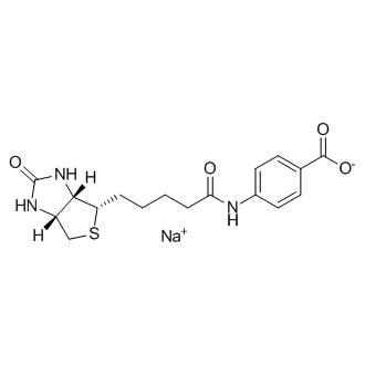 (+)-Biotin 4-amidobenzoic acid sodium salt