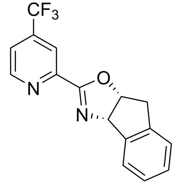 (3aS,8aR)-2-(5-(Trifluoromethyl)pyridin-2-yl)-8,8a-dihydro-3aH-indeno[1,2-d]oxazole|CS-0064047