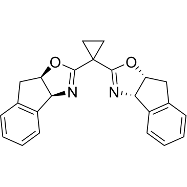 (3aS,3a'S,8aR,8a'R)-2,2'-(Cyclopropane-1,1-diyl)bis(8,8a-dihydro-3aH-indeno[1,2-d]oxazole)|CS-0064056