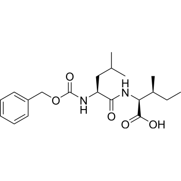 (2S,3S)-2-((S)-2-(((Benzyloxy)carbonyl)amino)-4-methylpentanamido)-3-methylpentanoic acid|CS-0064792