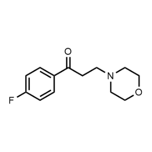 Propiophenone, 4'-fluoro-3-morpholino- 8CI|CS-0064825