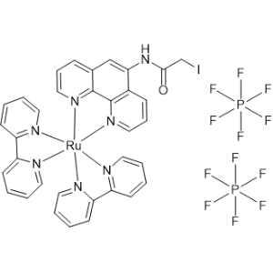 [Ru(bpy)2(5-iodoacetamido-1,10-phenanthroline)](PF6)2|CS-0065595