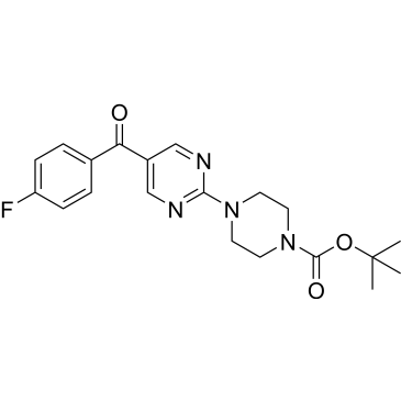 tert-Butyl 4-(5-(4-fluorobenzoyl)pyrimidin-2-yl)piperazine-1-carboxylate|CS-0067735