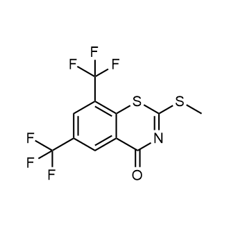 2-(Methylthio)-6,8-bis(trifluoromethyl)-4H-benzo[e][1,3]thiazin-4-one|CS-0068248