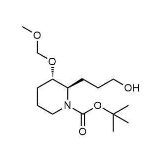 tert-Butyl (2R,3S)-2-(3-hydroxypropyl)-3-(methoxymethoxy)piperidine-1-carboxylate|CS-0068895