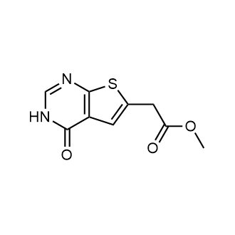 Methyl 2-(4-oxo-3,4-dihydrothieno[2,3-d]pyrimidin-6-yl)acetate|CS-0068988