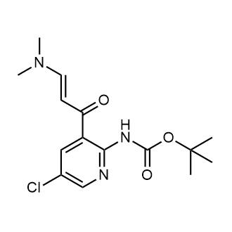 tert-Butyl (5-chloro-3-(3-(dimethylamino)acryloyl)pyridin-2-yl)carbamate|CS-0069037