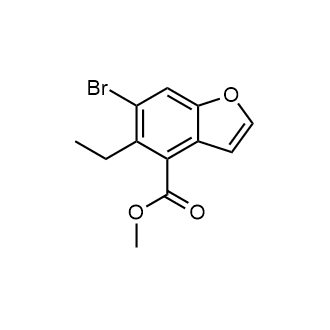 Methyl 6-bromo-5-ethylbenzofuran-4-carboxylate|CS-0069066