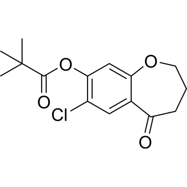 7-Chloro-5-oxo-2,3,4,5-tetrahydrobenzo[b]oxepin-8-yl pivalate|CS-0069112