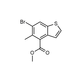 Methyl 6-bromo-5-methylbenzo[b]thiophene-4-carboxylate|CS-0069146
