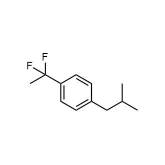 1-(1,1-Difluoroethyl)-4-isobutylbenzene|CS-0069425