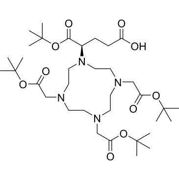 (R)-5-(tert-Butoxy)-5-oxo-4-(4,7,10-tris(2-(tert-butoxy)-2-oxoethyl)-1,4,7,10-tetraazacyclododecan-1-yl)pentanoic acid|CS-0069538
