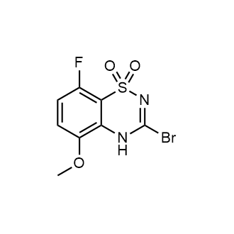 3-Bromo-8-fluoro-5-methoxy-4H-benzo[e][1,2,4]thiadiazine 1,1-dioxide|CS-0069984
