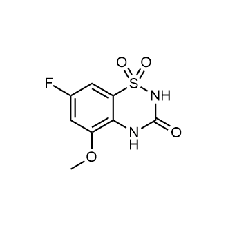 7-Fluoro-5-methoxy-2H-benzo[e][1,2,4]thiadiazin-3(4H)-one 1,1-dioxide|CS-0069988