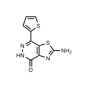 2-Amino-7-(2-thienyl)[1,3]thiazolo[4,5-d]pyridazin-4(5H)-one|CS-0070213