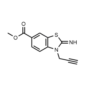 Methyl 2-imino-3-(prop-2-yn-1-yl)-2,3-dihydrobenzo[d]thiazole-6-carboxylate|CS-0070242
