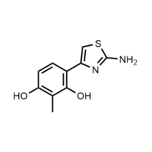 4-(2-Amino-1,3-thiazol-4-yl)-2-methylbenzene-1,3-diol|CS-0070309