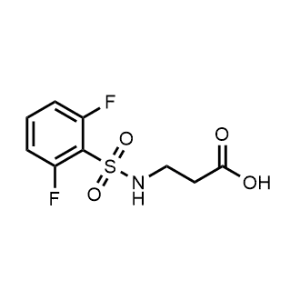 3-((2,6-Difluorophenyl)sulfonamido)propanoic acid|CS-0070640