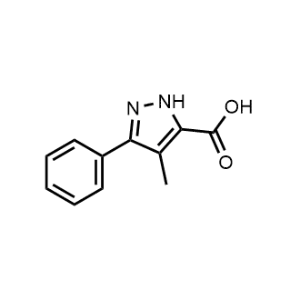 4-Methyl-3-phenyl-1H-pyrazole-5-carboxylic acid|CS-0070697