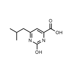 2-Hydroxy-6-isobutylpyrimidine-4-carboxylic acid|CS-0070719