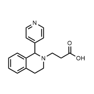 3-(1-Pyridin-4-yl-3,4-dihydroisoquinolin-2(1H)-yl)propanoic acid|CS-0071673