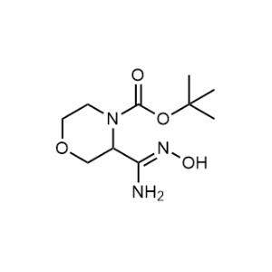 tert-Butyl (Z)-3-(N'-hydroxycarbamimidoyl)morpholine-4-carboxylate|CS-0072031