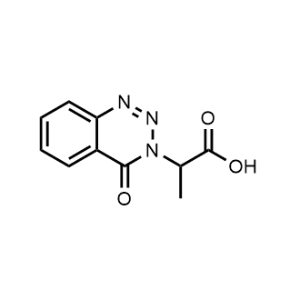 2-(4-Oxo-1,2,3-benzotriazin-3(4H)-yl)propanoic acid|CS-0072049