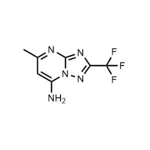 5-Methyl-2-(trifluoromethyl)[1,2,4]triazolo[1,5-a]pyrimidin-7-amine|CS-0072465