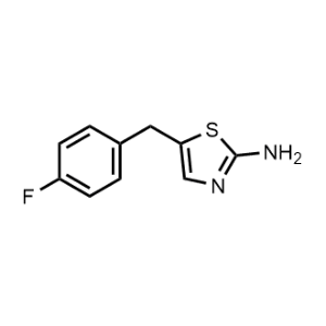 5-[(4-Fluorophenyl)methyl]-1,3-thiazol-2-amine|CS-0072785