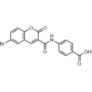 4-(6-Bromo-2-oxo-2H-chromene-3-amido)benzoic acid|CS-0072814