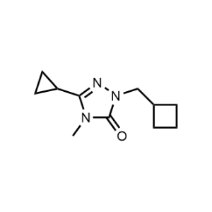 1-(Cyclobutylmethyl)-3-cyclopropyl-4-methyl-4,5-dihydro-1H-1,2,4-triazol-5-one|CS-0073100